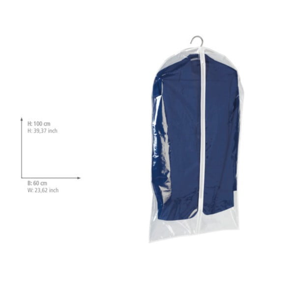 Przezroczysty pokrowiec na garnitur Wenko Transparent, 100x60 cm-image-2