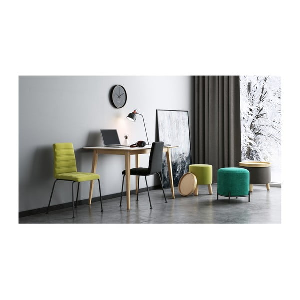 Zielony stołek ze zdejmowanym blatem Garageeight Molde, ⌀ 35 cm-image-4