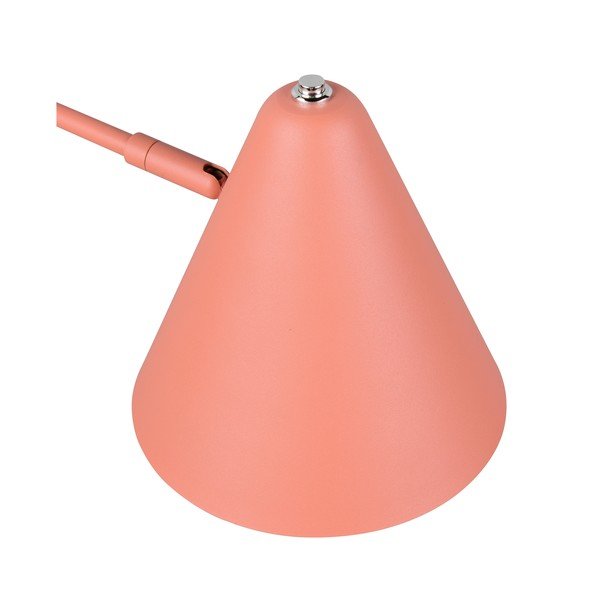 Pomarańczowa lampa stojąca z elastyczną konstrukcją (wysokość 126,5 cm) Cosima – Trio-image-3