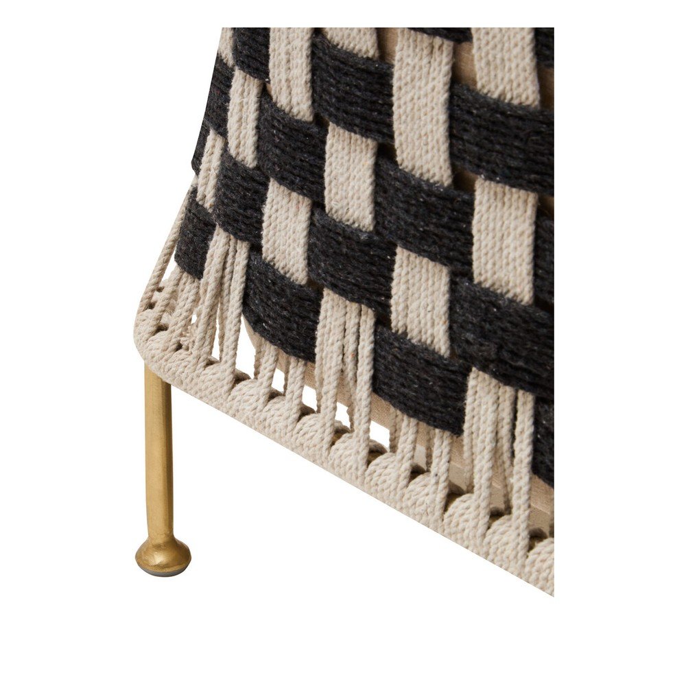 Czarno-biały fotel Satna – Premier Housewares (zdjęcie 3)