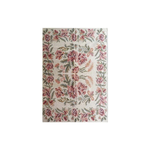 Ręcznie tkany dywan Kilim Flowers 155, 160x230 cm