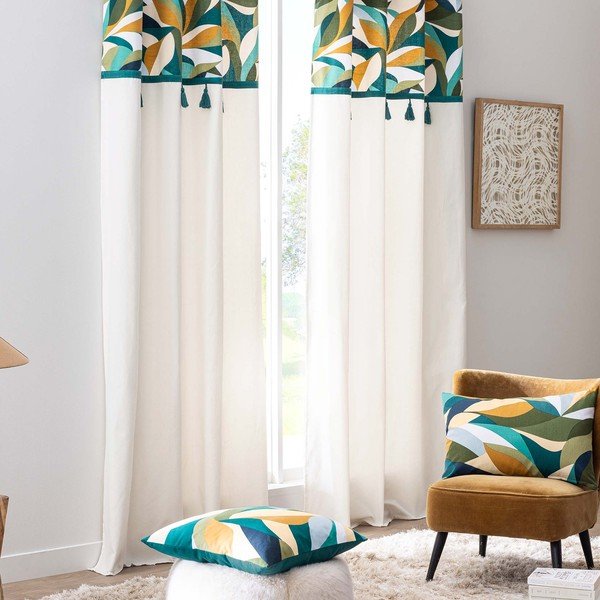 Poduszka dekoracyjna 50x50 cm Swan – douceur d'intérieur-image-2