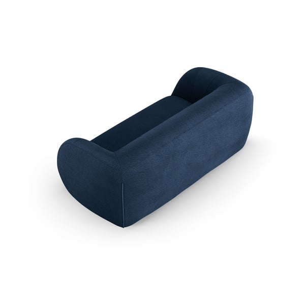 Niebieska sofa z materiału bouclé 210 cm Essen – Cosmopolitan Design-image-3