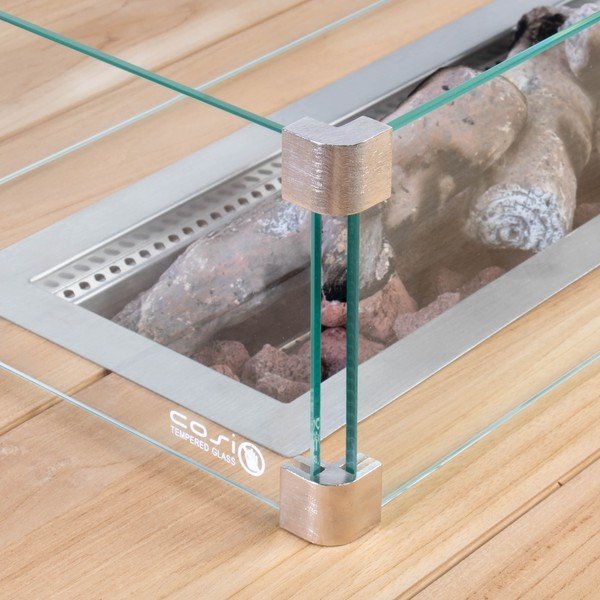 Szklany zestaw do paleniska COSI Cosi, 65x33 cm-image-1