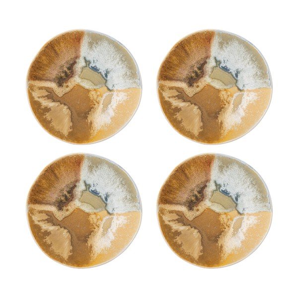 Kremowe kamionkowe miski zestaw 4 szt. 625 ml Lacey – Bloomingville-image-2