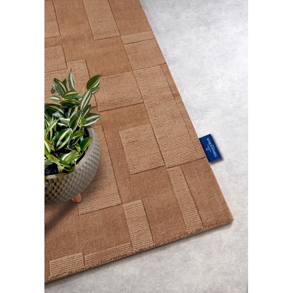 Brązowy wełniany chodnik tkany ręcznie 80x250 cm Wilhelmine – Villeroy&Boch-image-2