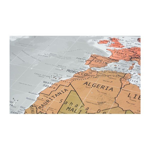 Magnetyczna mapa świata The Future Mapping Company Future Map, 101x58 cm-image-2