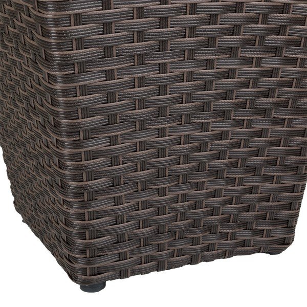 Doniczka ze sztucznego rattanu Julian, wys.40 cm-image-2