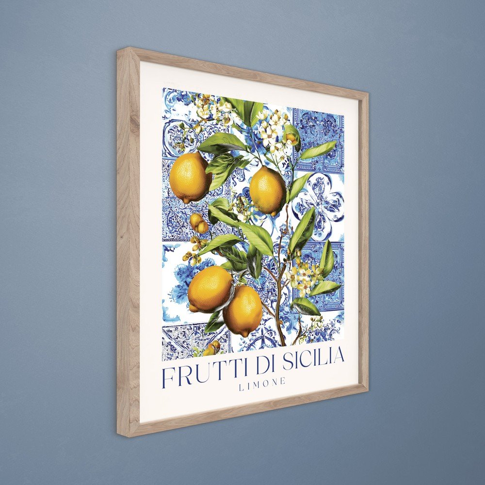 Obraz drukowany z ramą w zestawie 40x50 cm Sicilia – Styler (zdjęcie 6)