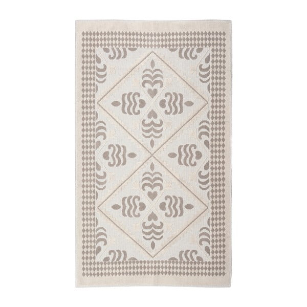 Kremowy dywan bawełniany Floorist Flair, 80x150 cm
