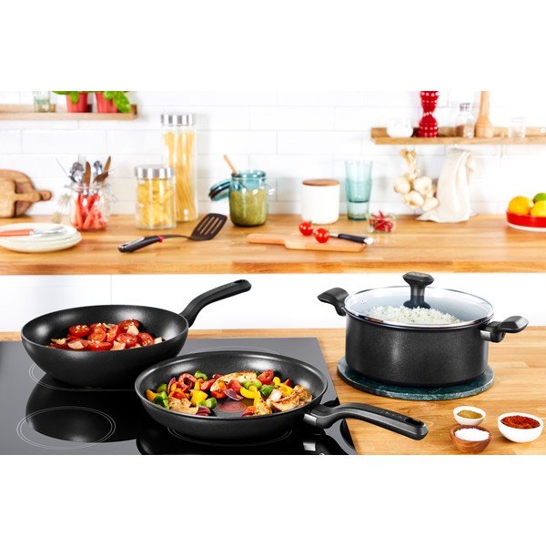 Patelnia aluminiowa ø 24 cm So Chef Black – Tefal-image-2