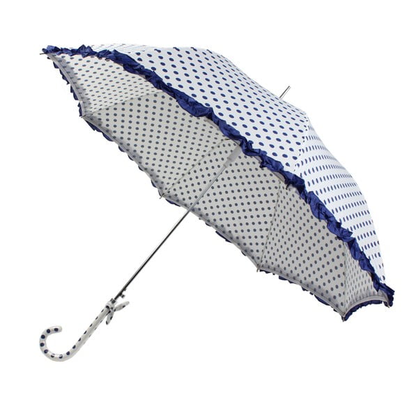Niebiesko-biały parasol Bombay Duck Confetti