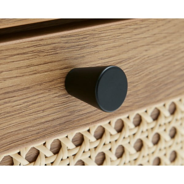 Niska komoda w dekorze dębu w naturalnym kolorze 80x75 cm Pensacola – Unique Furniture-image-4