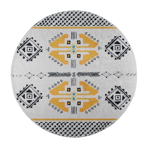 Okrągły dywan odpowiedni do prania ø 80 cm – Vitaus