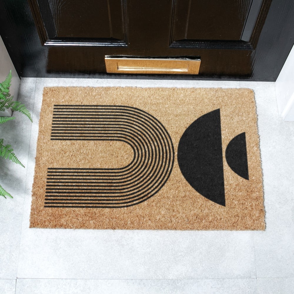 Wycieraczka z włókna kokosowego 40x60 cm Half Moon – Artsy Doormats (zdjęcie 8)