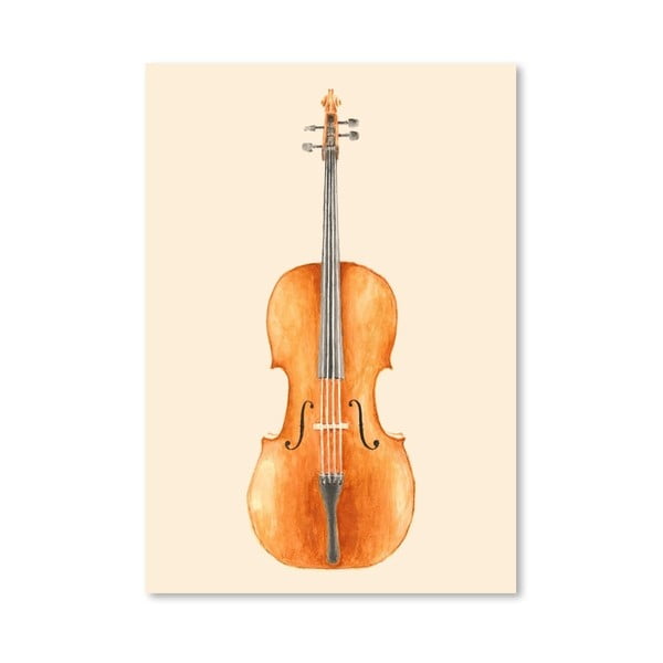 Plakat Cello, 30x42 cm