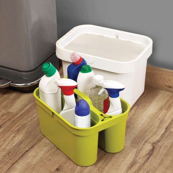 Szare wiaderko na środki czystości Joseph Joseph  Clean&Store-image-1