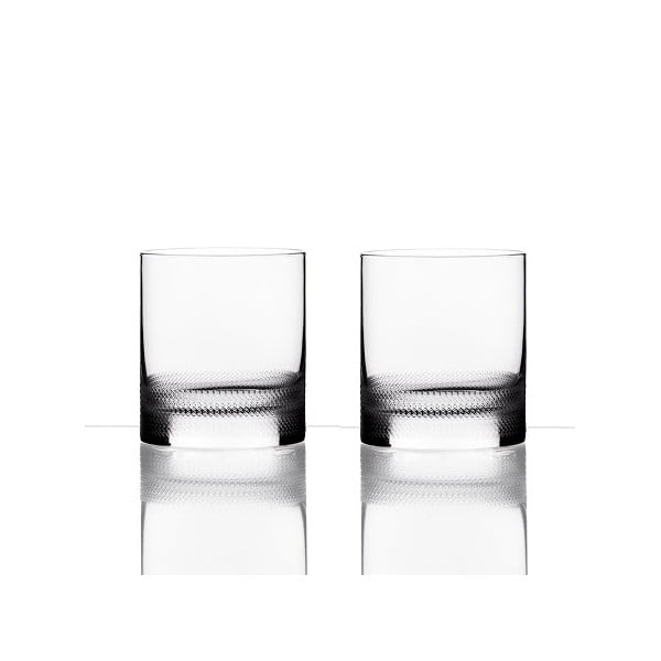Zestaw 2 szklanek do whiskey - František Vízner, 320 ml