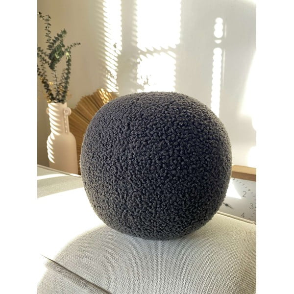 Poduszka dekoracyjna z materiału bouclé ø 20 cm Top – Mioli Decor
