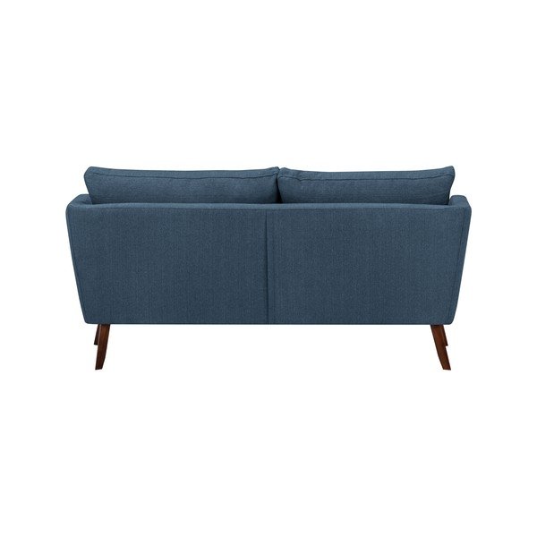 Niebieska sofa 3-osobowa Mazzini Sofas Elena, z szezlongiem po lewej stronie-image-4