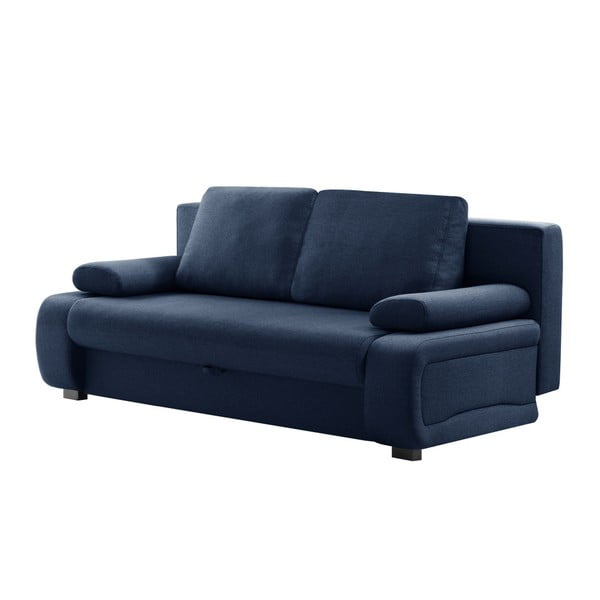 Niebieska rozkładana sofa INTERIEUR DE FAMILLE PARIS Bonheur