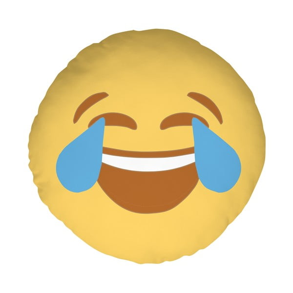Poduszka Emoji Cry, 39 cm