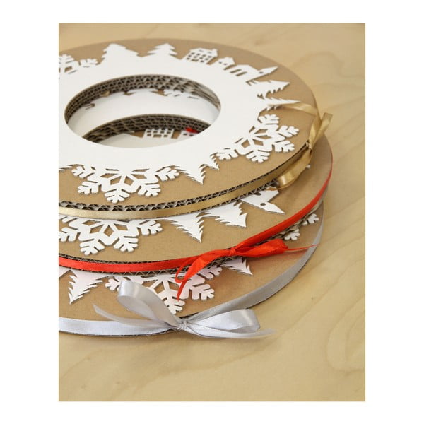 Wieniec adwentowy z szarą wstążką Unlimited Design for kids-image-1