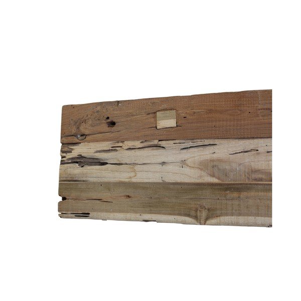 Ławka z drewna tekowego HSM collection Rustical, dł. 100 cm-image-4