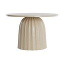 Metalowy okrągły stolik ø 60 cm Veglia – Light & Living