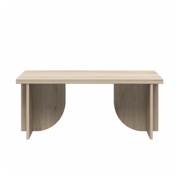 Stolik w naturalnym kolorze 48x106 cm Voler – Novogratz