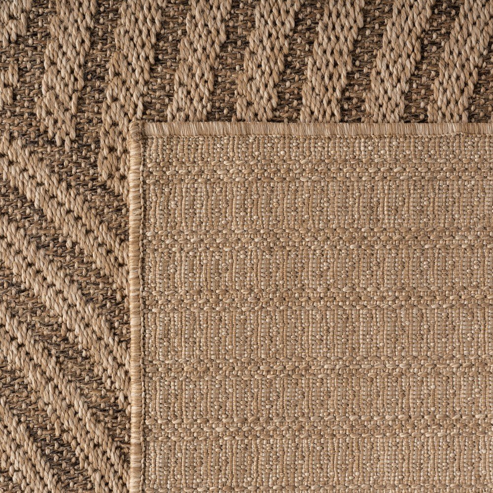 Brązowy okrągły dywan odpowiedni na zewnątrz ø 80 cm Timber 1401 – Ayyildiz Carpets (zdjęcie 4)