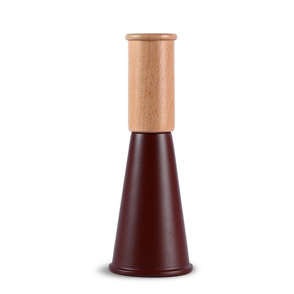 Czerwony/w naturalnym kolorze młynek do soli i pieprzu ceramiczny Gurken – Sagaform