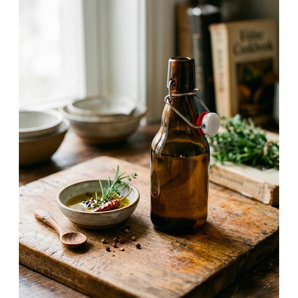 Brązowa szklana butelka 350 ml – Orion-image-1