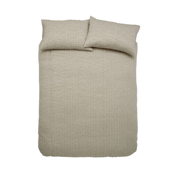 Beżowa pościel dwuosobowa 230x220 cm Tamba Stripe – Pineapple Elephant