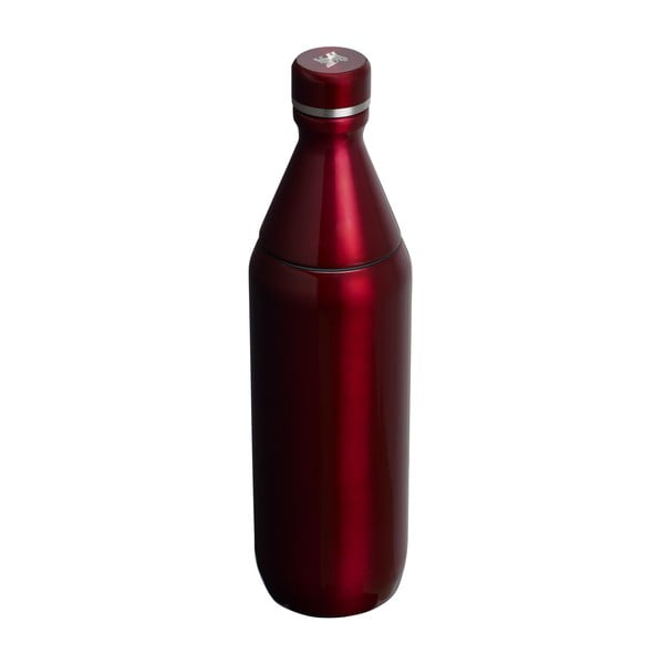Bordowa butelka termiczna ze stali nierdzewnej 600 ml All Day Slim Bottle Garnet Shine – Stanley-image-2