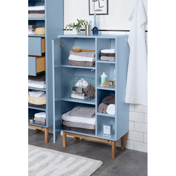 Jasnoniebieska wysoka/wisząca szafka łazienkowa 66x100 cm Color Bath – Tom Tailor-image-4