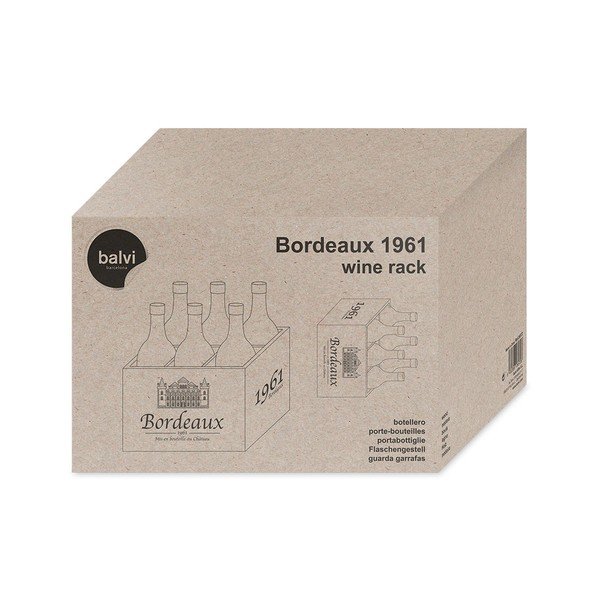 Drewniany stojak na wino Balvi Bordeaux-image-2