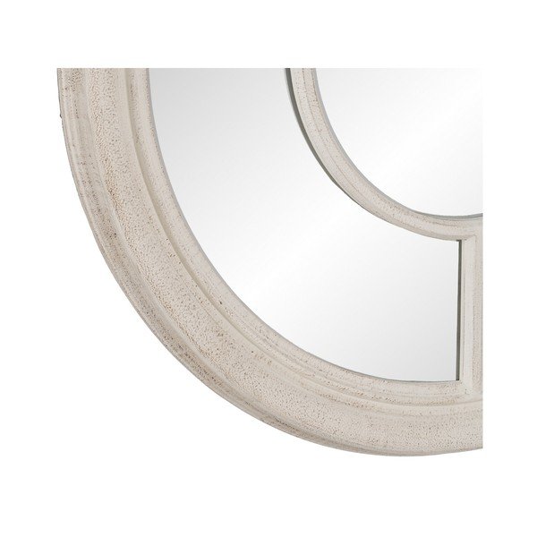 Lustro ścienne z drewnianą ramą ø 79 cm Paula – Ixia-image-4