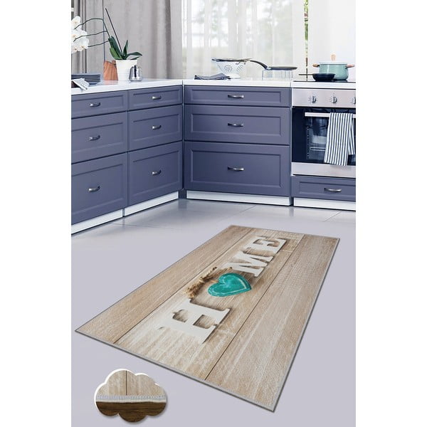 Jasnobrązowy chodnik odpowiedni do prania 80x200 cm Home – Oyo Concept-image-3