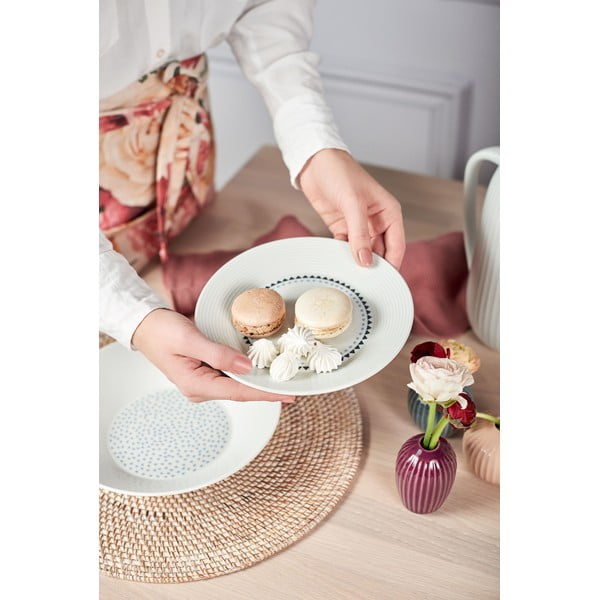 Biała rattanowa mata stołowa Tiseco Home Studio, ⌀ 36 cm-image-1