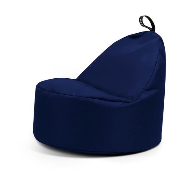 Ciemnoniebieski worek do siedzenia Round XL – So Soft?