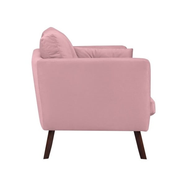 Różowa sofa 2-osobowa Mazzini Sofas Elena-image-2
