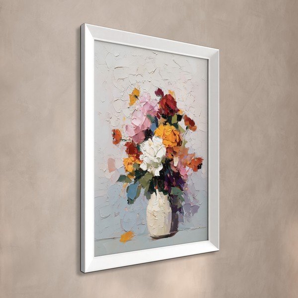 Obraz drukowany z ramą w zestawie 56x75 cm White Vase – Styler-image-3