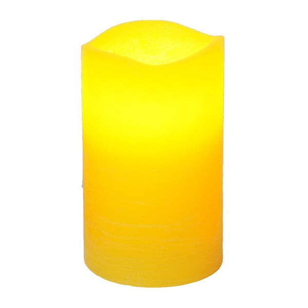 Świeczka LED Real Yellow, 12 cm