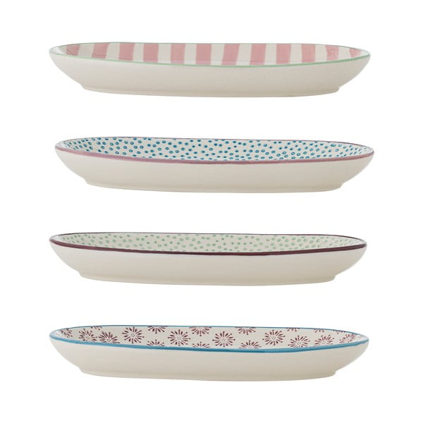 Kamionkowe talerze do serwowania zestaw 4 szt. Patrizia – Bloomingville-image-3