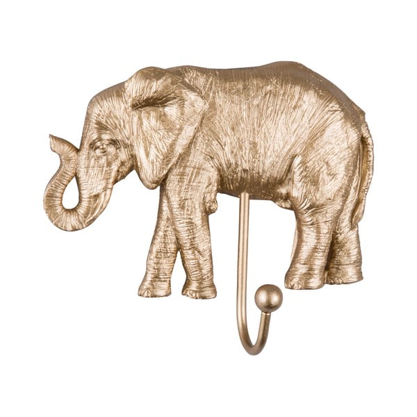 Haczyk w kolorze złota w kształcie słonia Leitmotiv Elephant