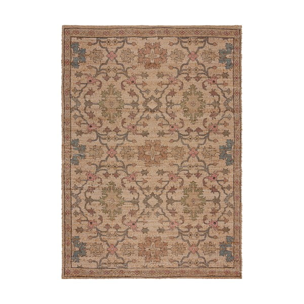 Dywan z mieszanki juty w naturalnym kolorze tkany ręcznie 80x150 cm Celine Jute Global – Flair Rugs