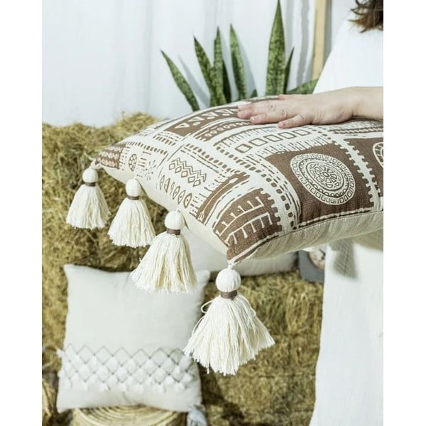 Poszewka na poduszkę z mieszanki bawełny 45x45 cm – Mila Home-image-3