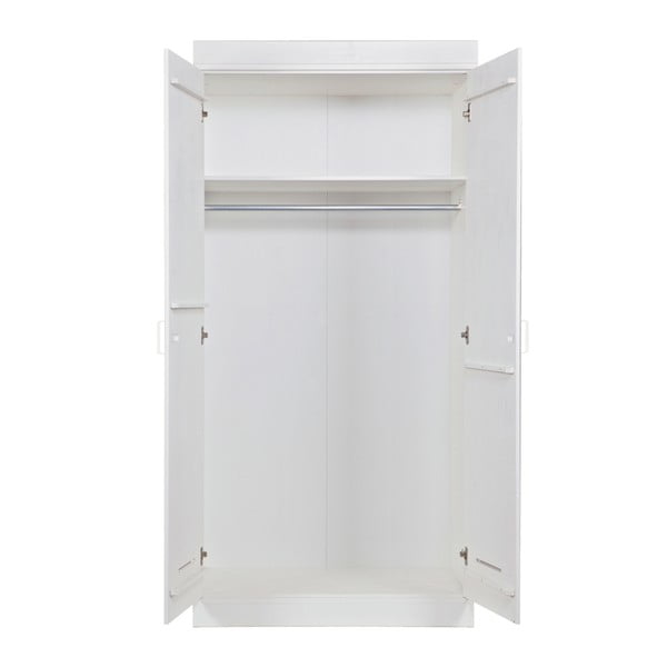 Szafa dwudrzwiowa Locker, biała-image-2