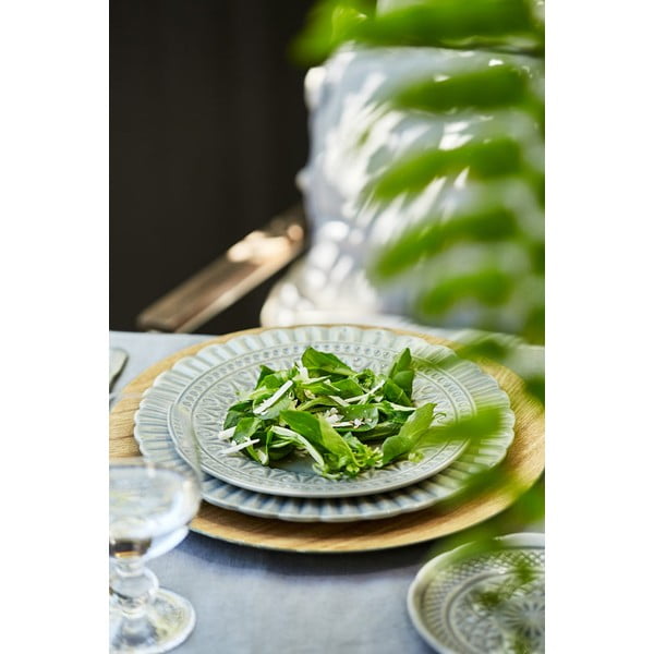 Szary kamionkowy talerz deserowy Costa Nova Cristal, ⌀ 28 cm-image-2